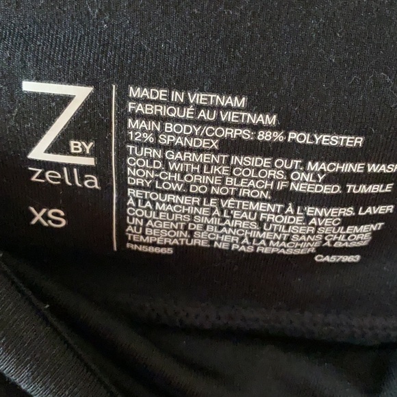 Z By Zella Black Leggings - Picture 3 of 3